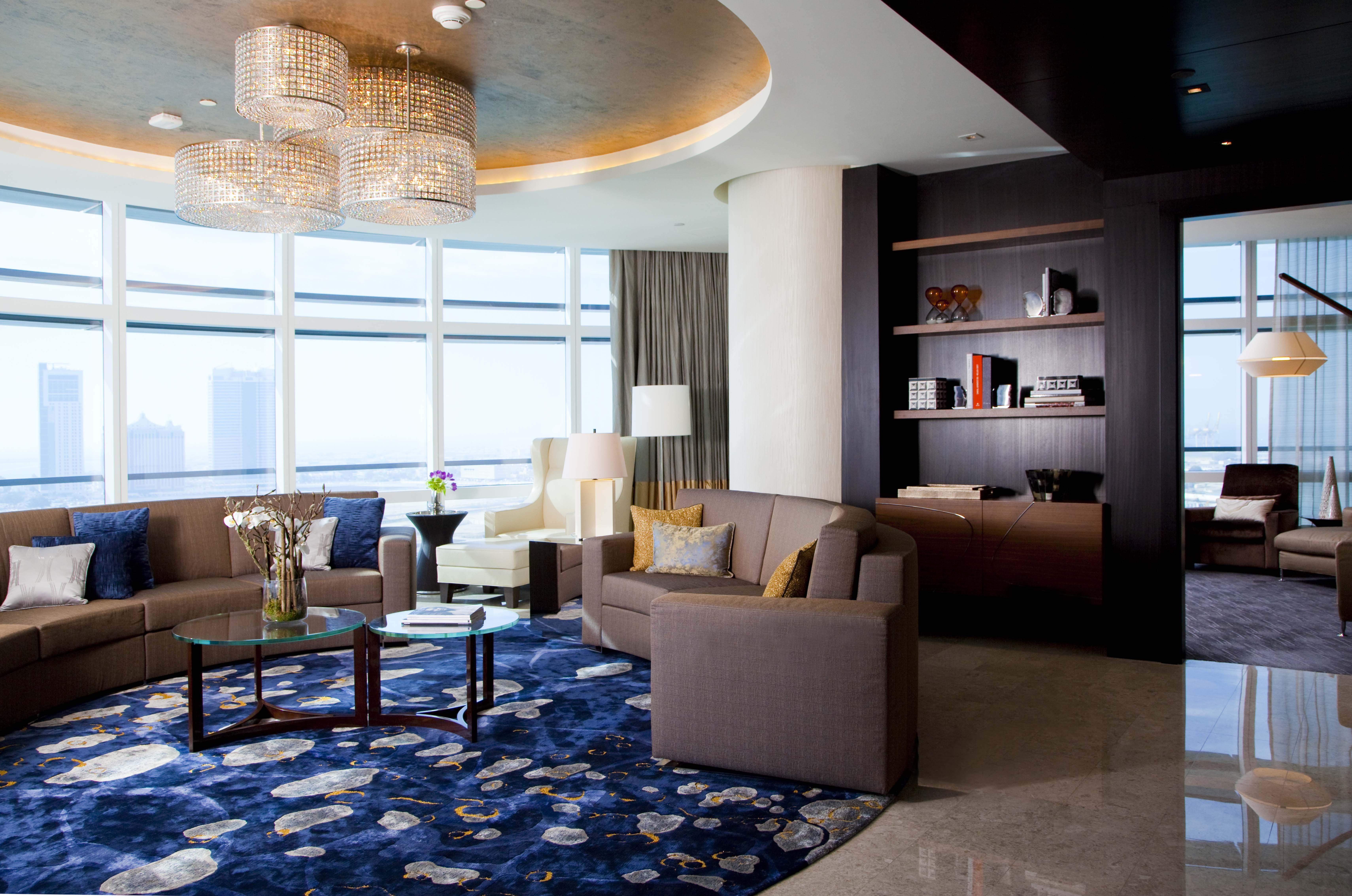 Rosewood Abu Dhabi Ξενοδοχείο Εξωτερικό φωτογραφία The interior of a suite at the Ritz-Carlton, Dubai